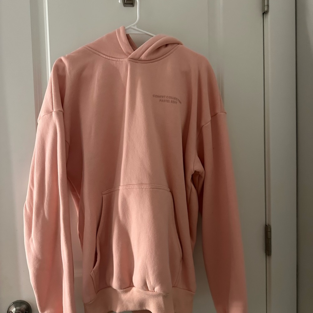 Women's Pink Hoodie Sweatshirt